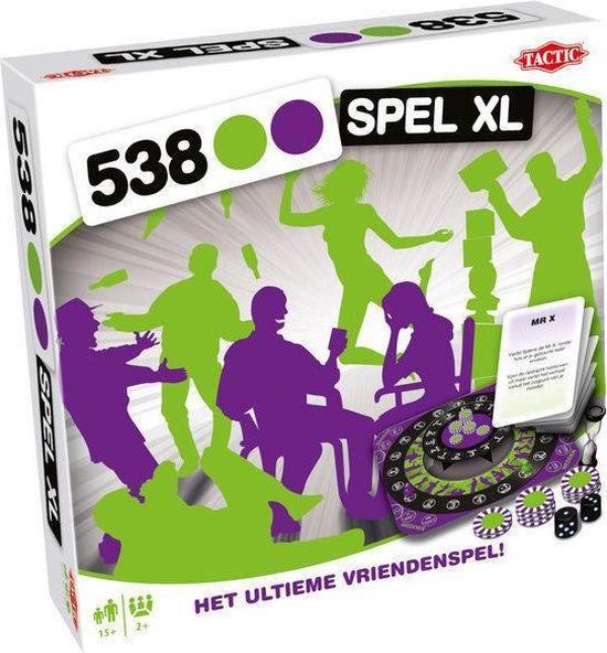 538 Spel XL Gezelschapsspel | Games | bol.com
