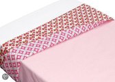 Taftan - Lakentje retro - 120 x 150 cm - roze