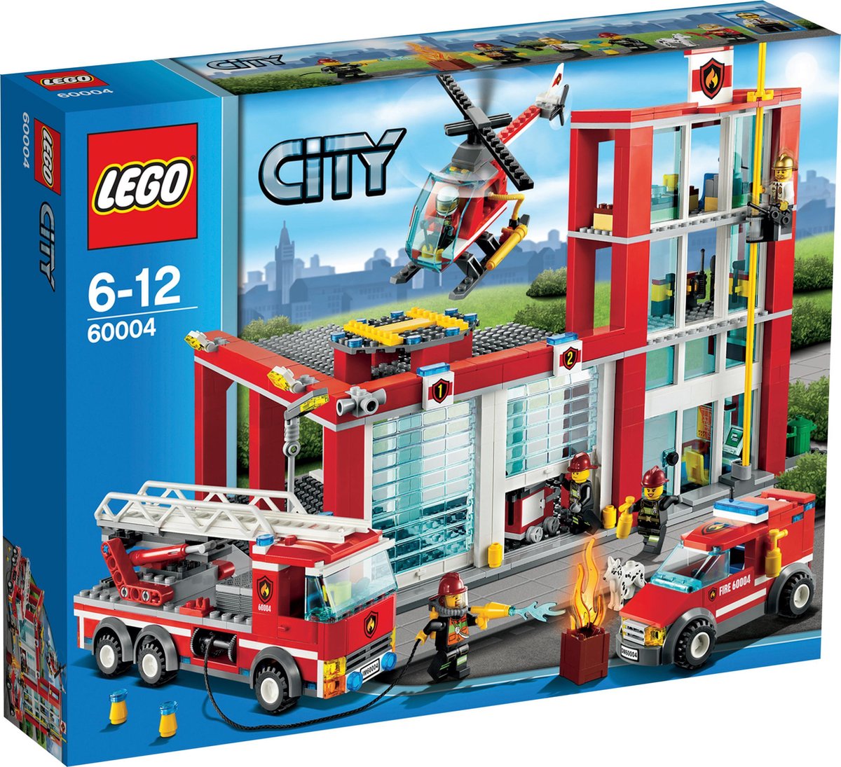 Caserne de pompiers LEGO City - 60004 | bol.com