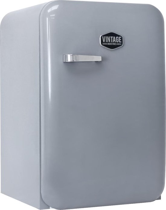 Vintage Industries RC160 - Tafelmodel koelkast - Zilver | bol.com