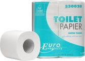 Euro Products - Toiletpapier - 2-laags - Tissue Wit - 4 x 200 vel