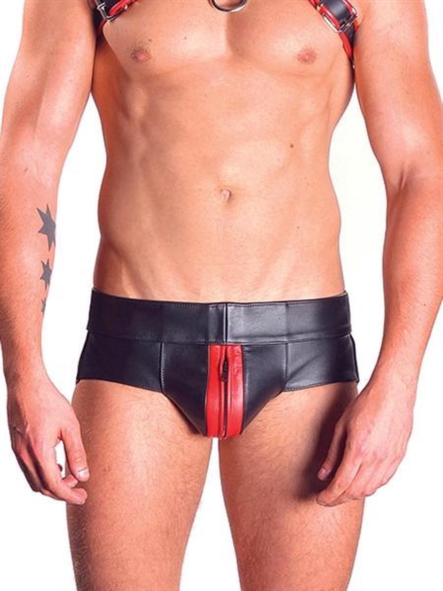 Powerjock red striped xs