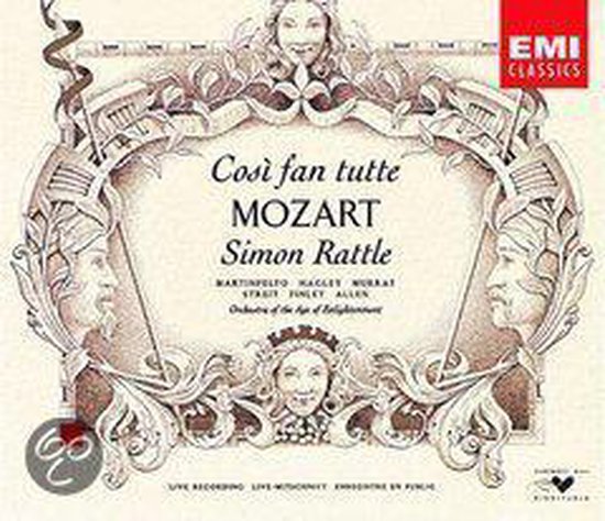 Mozart: Cosi Fan Tutte / Rattle, Age of Enlightenment