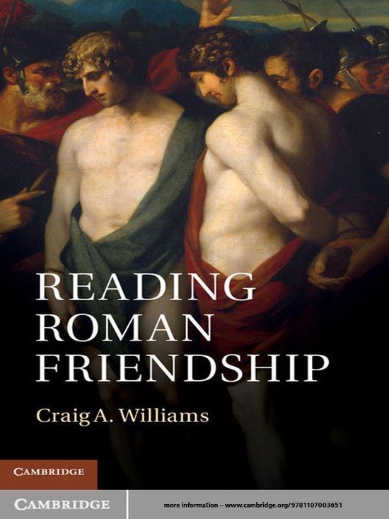 Reading Roman Friendship - cover