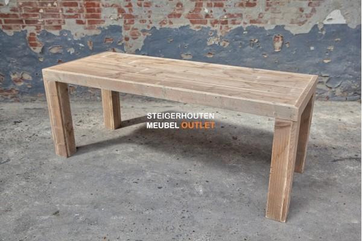 Eetkamertafel Steigerhout Three