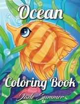 Ocean Coloring Book - Jade Summer - Kleurboek voor volwassenen