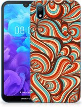 TPU Silicone Bumper pour Huawei Y5 (2019) Coque Téléphone Rétro