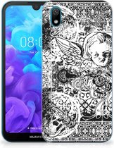 Silicone Back Case Huawei Y5 (2019) Skulls Angel