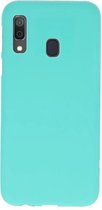 Color TPU Hoes voor Samsung Galaxy A30 Turquoise