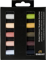 Rembrandt softpastel half 10 Gedempte kleuren