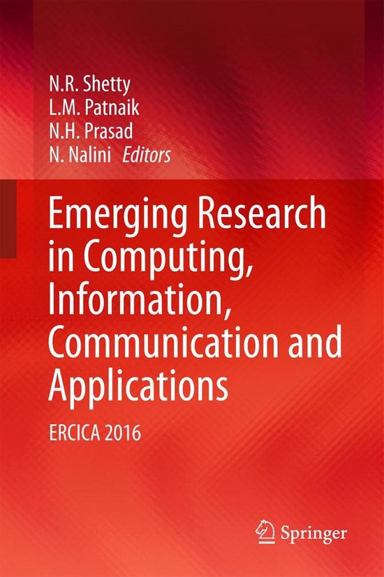 Springer Nature Proceedings excluding Computer Science - Eme ... - cover