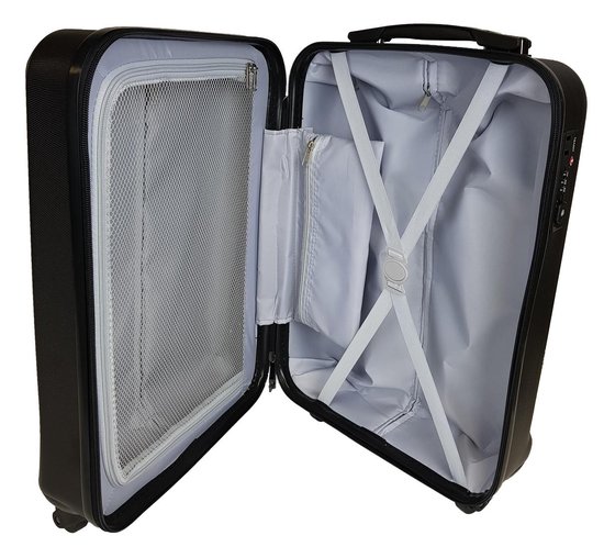 Beefree 2-delige kofferset | TSA slot | Zwart | bol.com
