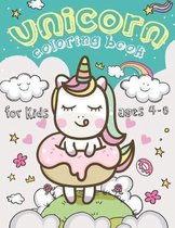 Unicorn Coloring Book for Kids Ages 4-8