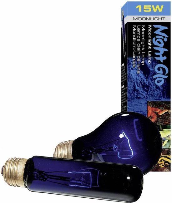 Exo terra maanlamp night glo 25w bol