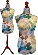 Prima paspop met donker bruine sparkling driepoot  44/46
