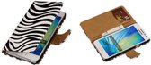 Zebra Samsung Galaxy A3 Hoesjes Book/Wallet Case/Cover