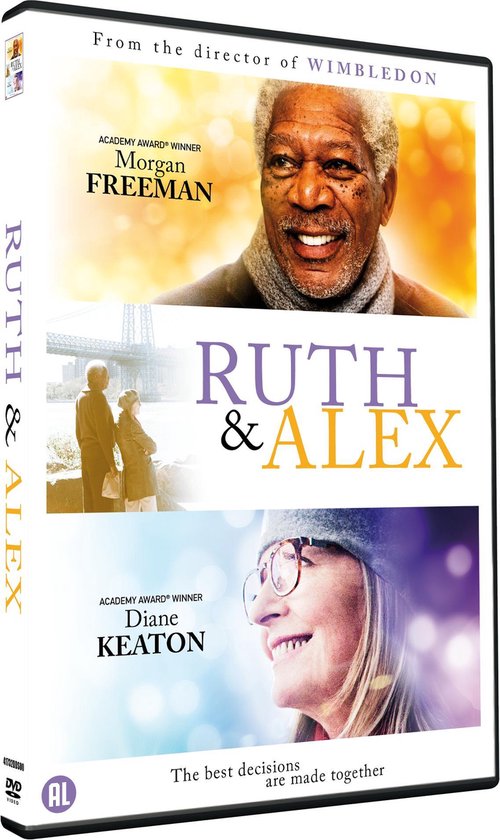 Dvd-hoes van de film "Ruth & Alex" met Morgan Freeman en Diane Keaton.