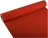 Chemin de table papier rouge 300 x 40 cm