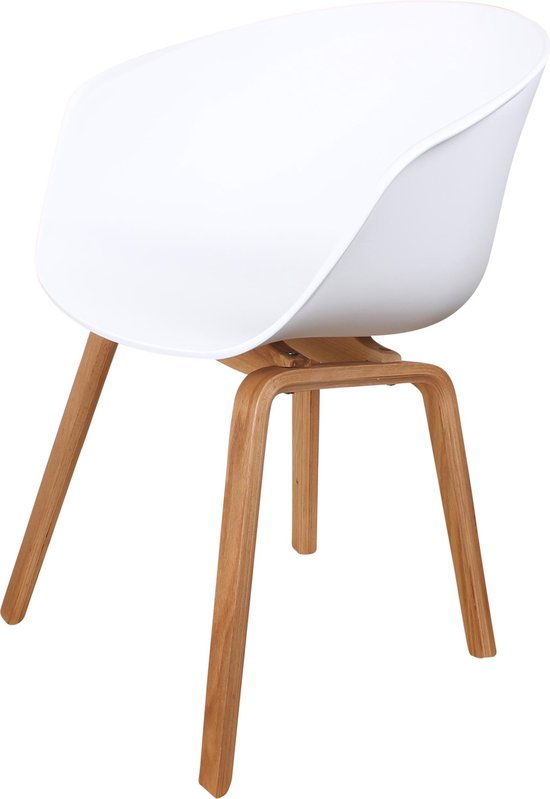 DS4U Chair for you - design kuipstoel - Kunststof - Wit | bol.com