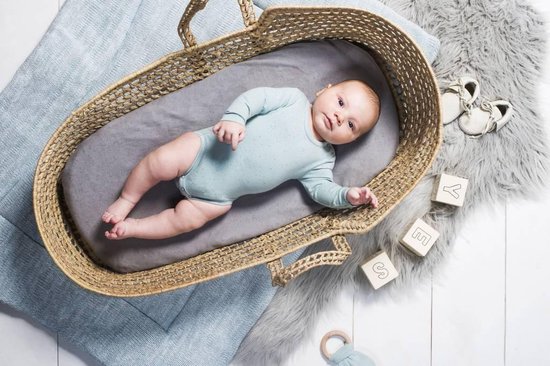 Jollein romper lange mouw Mini dots stone green van Jollein — afbeelding 5