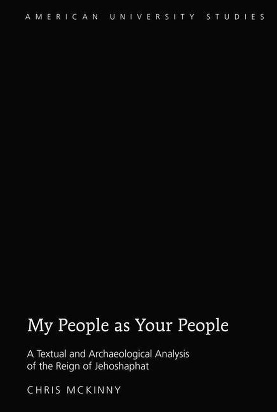 American University Studies 355 - My People as Your People - cover