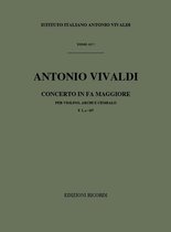 Concerto in Fa maggiore (F Major) RC 292