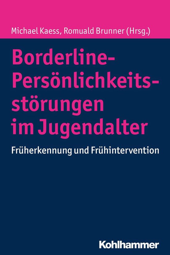 Borderline-Persönlichkeitsstörungen im Jugendalter - cover