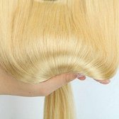 Clip In Extensions kl60 licht blond 45cm 140gram dik&vol ECHT HAAR