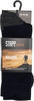 Stapp Unisex Walking Sok Zwart - Sokken - 35-38