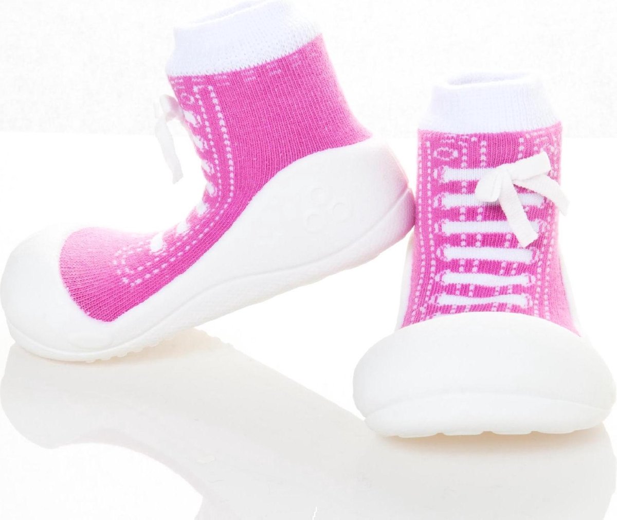 Attipas Sneakers purper babyschoenen