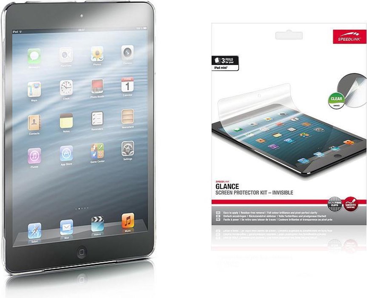 Speedlink Nuance Screen Protector Kit - Anti-reflection - for iPad mini, anti-glare