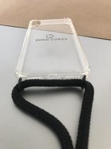 Koko Cords Apple iPhone 7 Plus telefoonhoedje met koord - Zwart