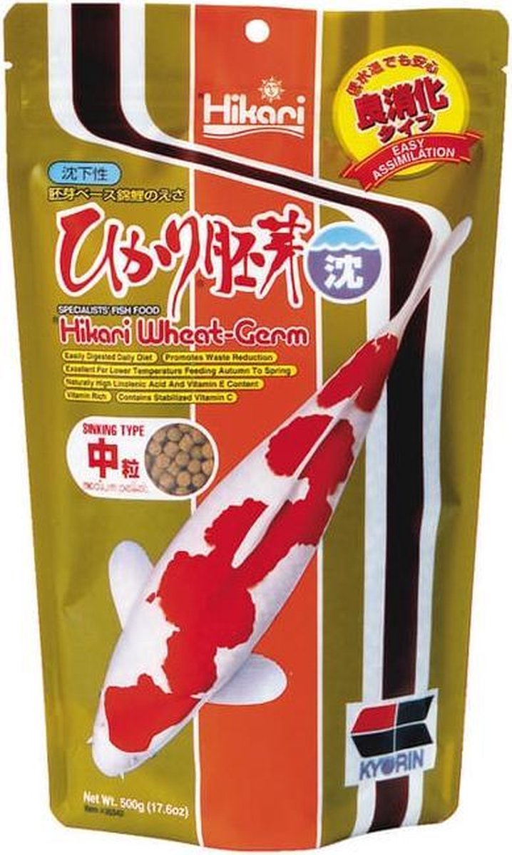 Hikari Wheat Germ Medium zinkend wintervoer500 gr