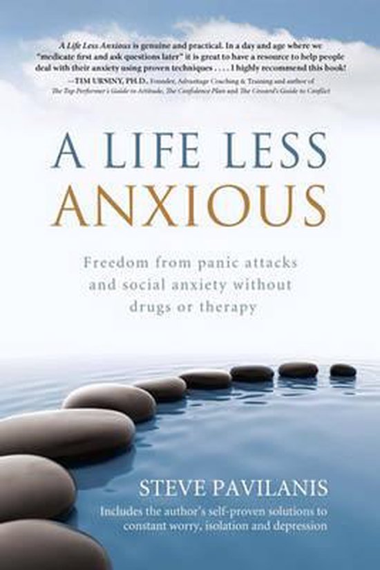 A Life Less Anxious - cover