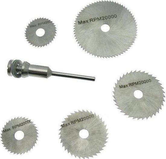 Hofftech Multitool MultiTool HSS Zaag Set (6 Delig)