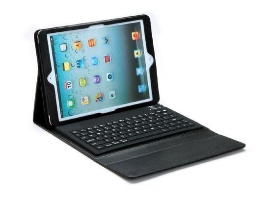 Apple iPad Air 1 / 2 / Pro 9.7 inch Bluetooth Keyboard Case (ook voor de iPad 2017) hoes met toetsenbord, zwart - Keyboard