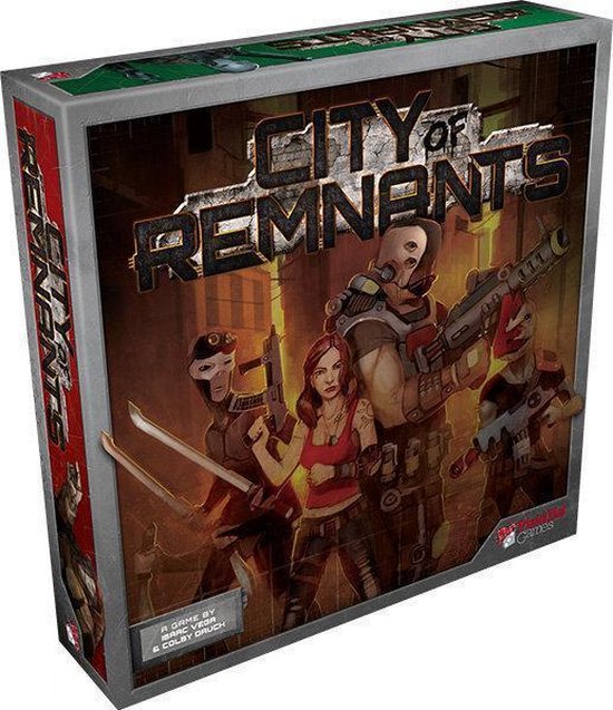 Boek: City of Remnants, geschreven door Plaid Hat Games