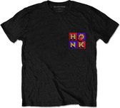 The Rolling Stones Heren Tshirt -XL- Honk Album F&B Zwart