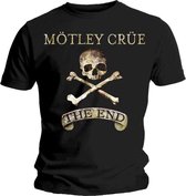 Motley Crue - The End heren unisex T-shirt zwart - S