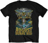 August Burns Red Heren Tshirt -M- Dove Anchor Zwart