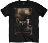 Peaky Blinders Heren Tshirt -L- Shotgun Zwart