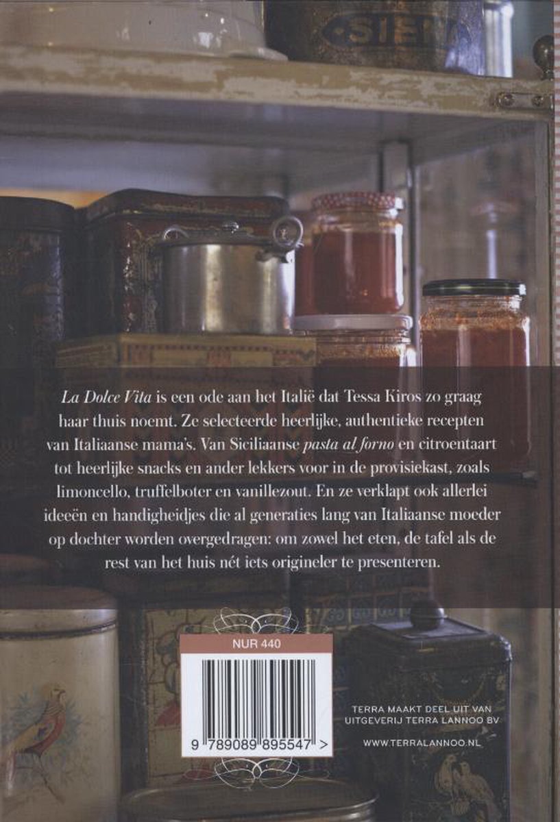 La dolce vita - back cover