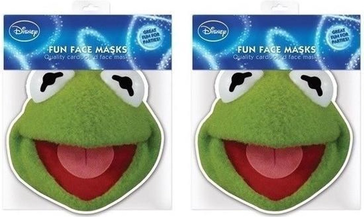 2x masques Kermit la grenouille - Muppet show - Habillez des masques pour  enfants et... | bol.com