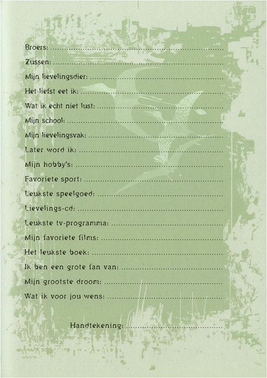 Dino vriendenboek - Deltas - Hardcover