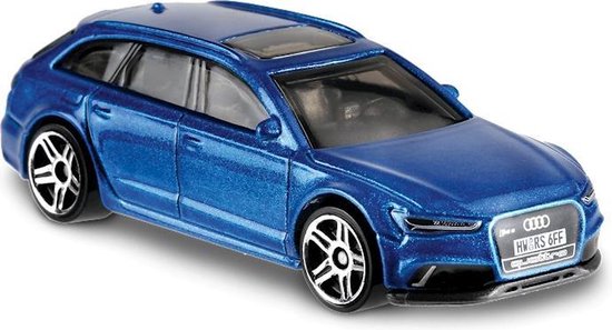 Hot Wheels Factory Fresh Auto Audi Rs 6 Avant 7 Cm Blauw | bol.com