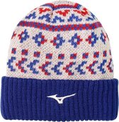 Mizuno Breath Thermo Beanie - Wit Blauw