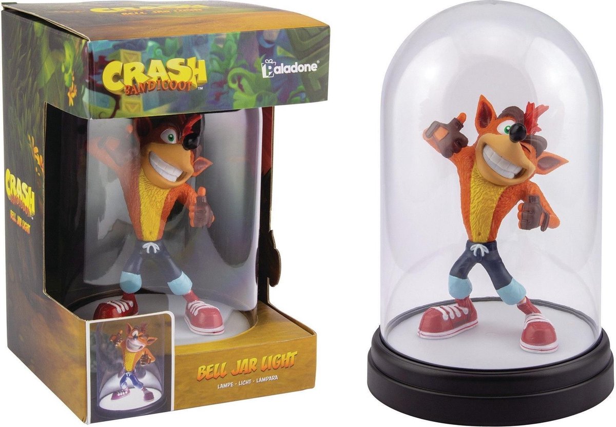 Crash Bandicoot - Bell Jar Light MERCHANDISE