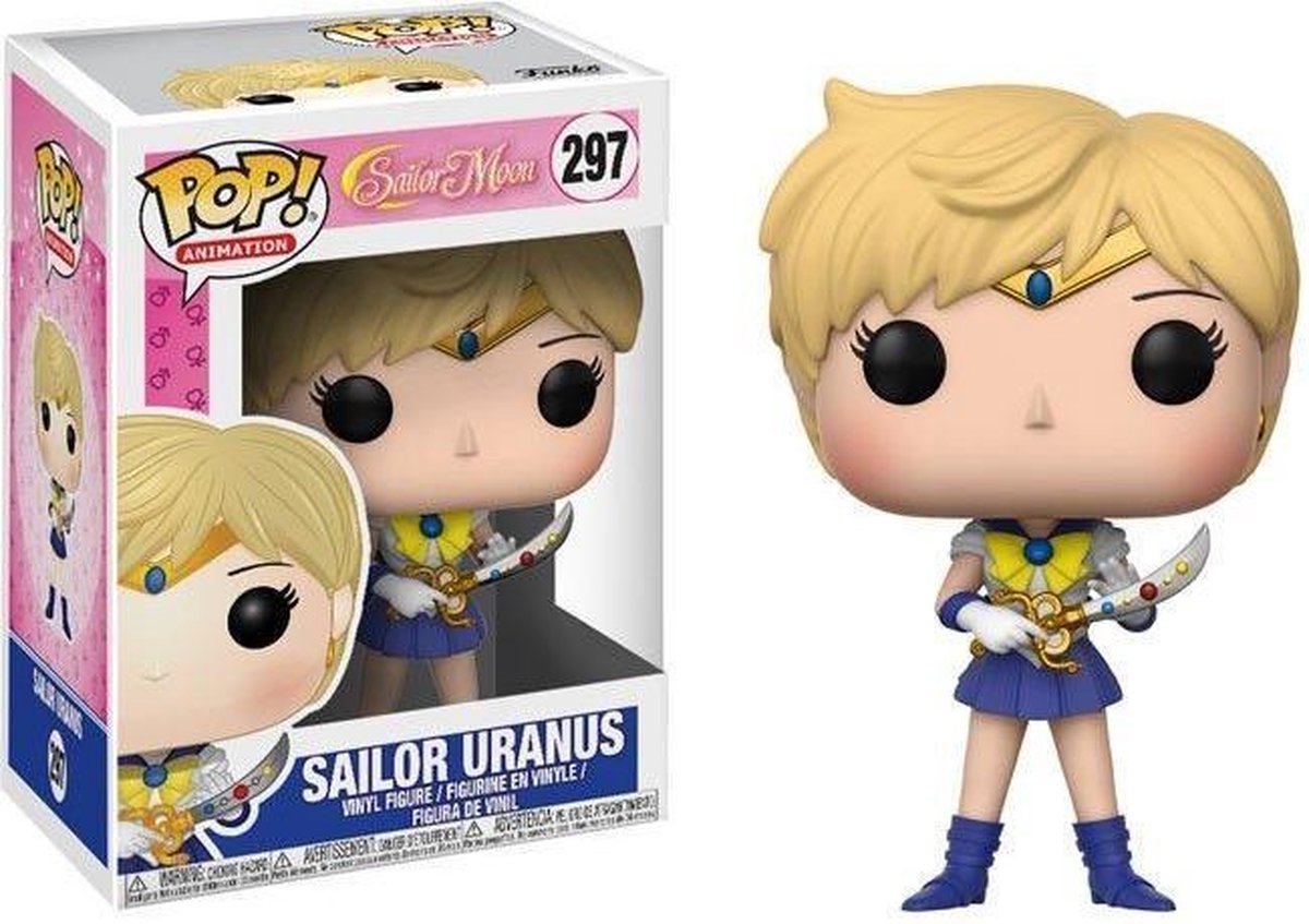Funko Pop! Animation: Sailor Moon Sailor Uranus - Vinyl figuur van 9 cm