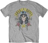 Guns N' Roses Heren Tshirt -L- Slash '85 Grijs