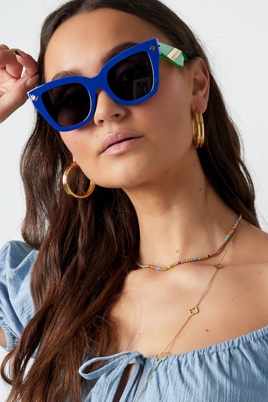 Zonnebril basic/goud Wit PC One size van Sunglassesshop — afbeelding 5